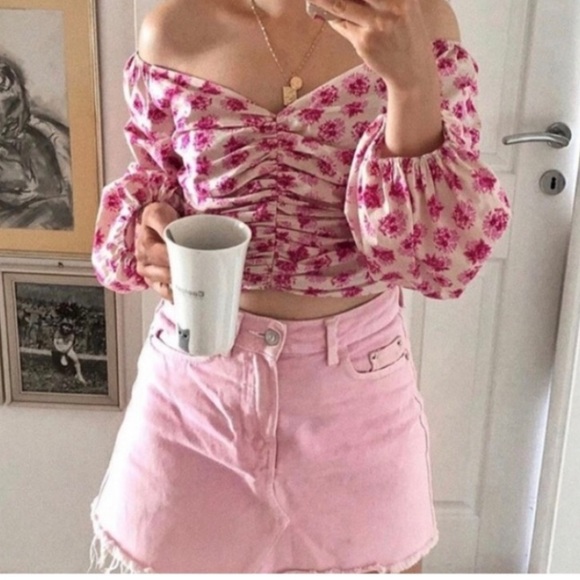 Zara | Blogger’s favourite pink crop top - Picture 12 of 15
